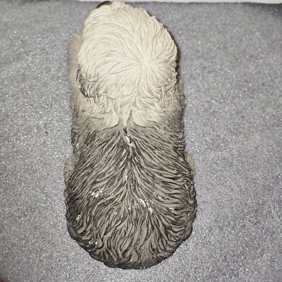Sandicast Old English Sheep Dog 1983 Sandra Brue Hand Painted Vintage - Picture 7 of 11